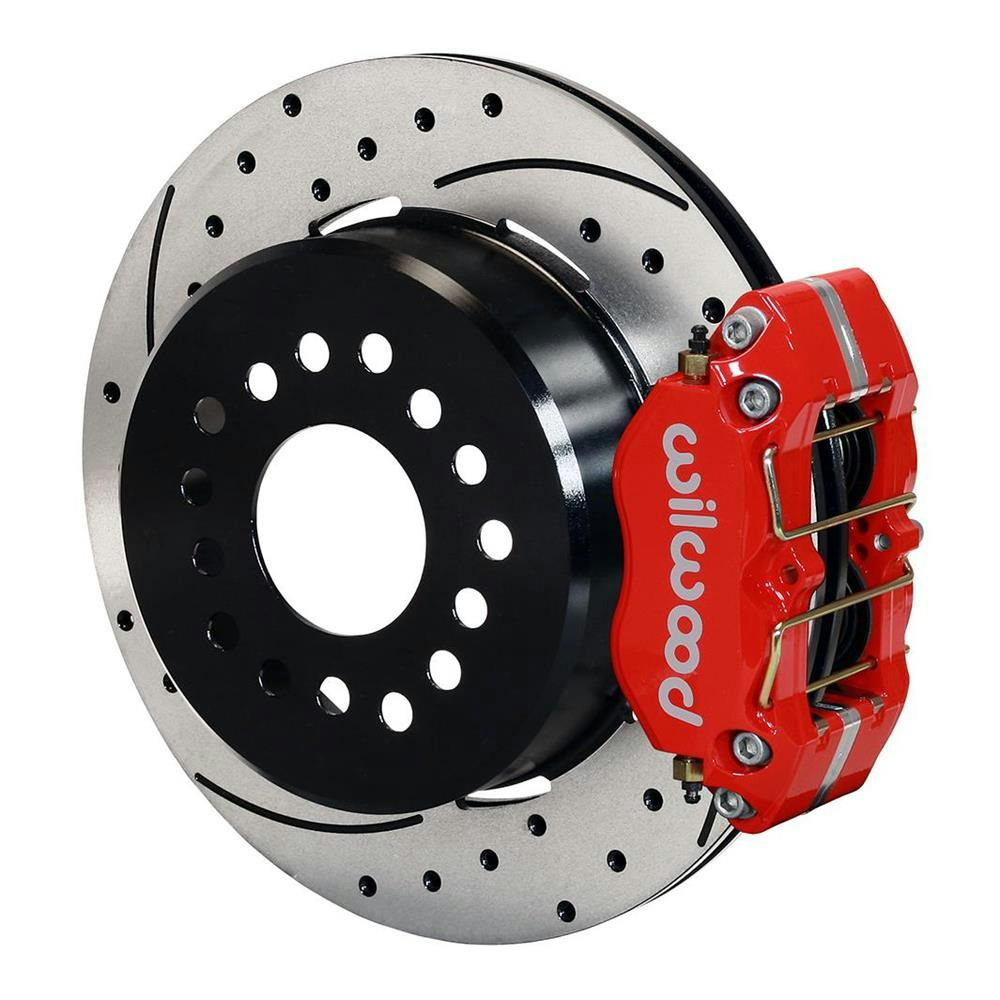 Wilwood 140-13206-DR Dynapro Dust Boot Rear Brake Kit, Small Ford 2.50