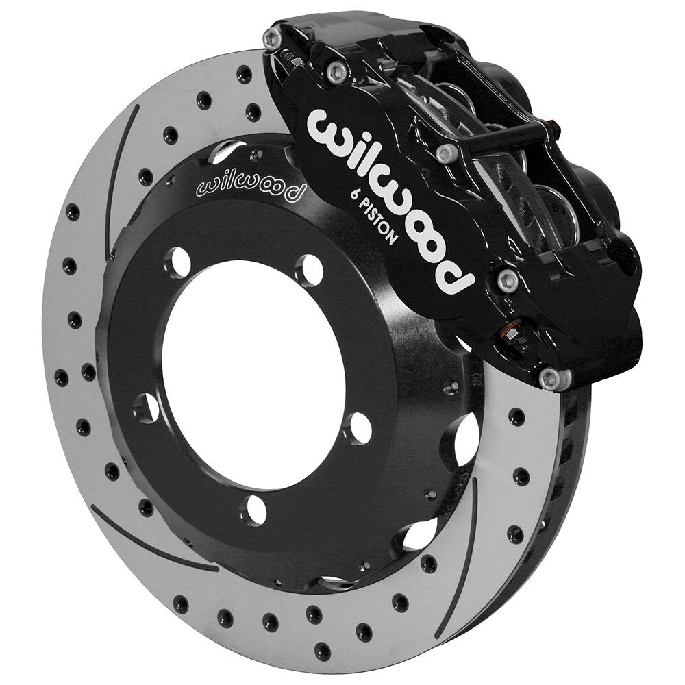 Wilwood 140-13305-D FNSL4R Front Disc Brake Kit, 1976-77 Ford Bronco