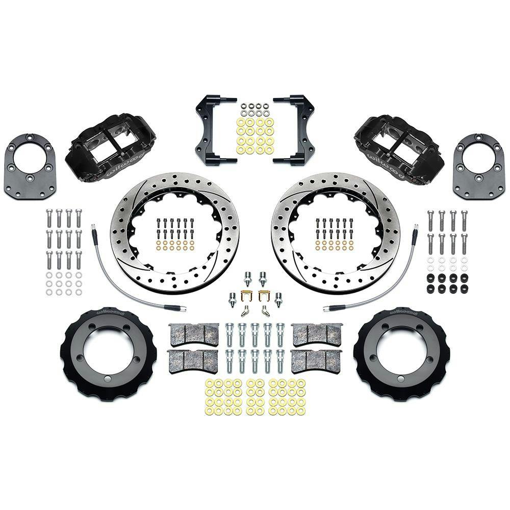 Wilwood 140-13305-D FNSL4R Front Disc Brake Kit, 1976-77 Ford Bronco
