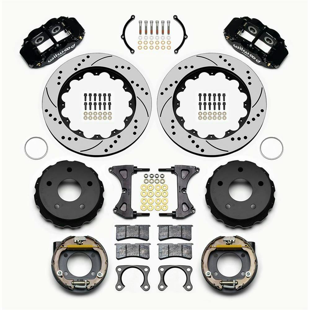Wilwood 140-13332-D Superlite 4R Big Rear E-Brake Kit