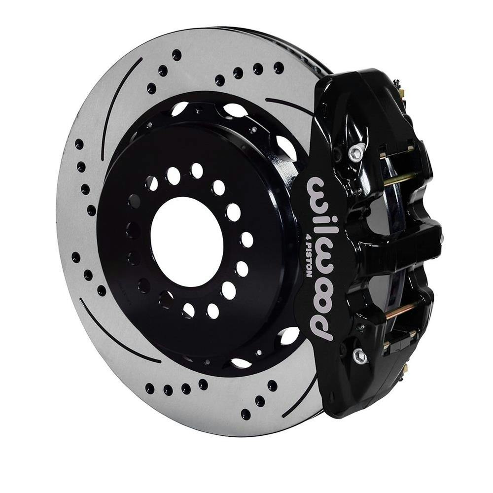 Wilwood 140-14068-D AERO4 Big Rear Brake Kit For OE E-Brake