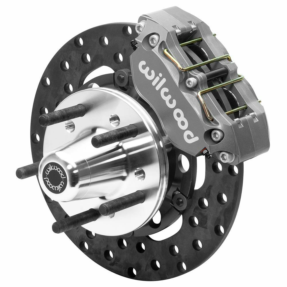 Wilwood 140-14422-D Dodge Lug Mount Front Drag Brake Kit