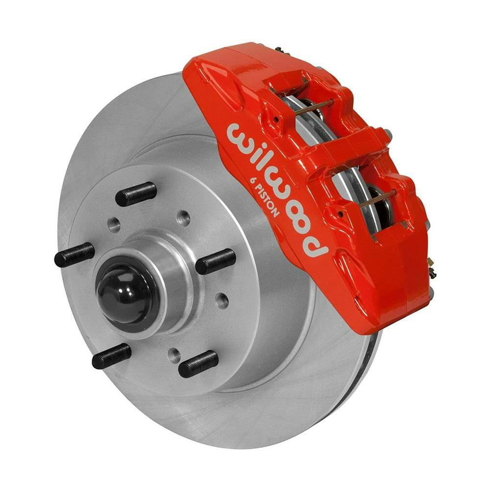 Wilwood 140-14607-R Classic Series Dynalite Disc Brake Kit, Red