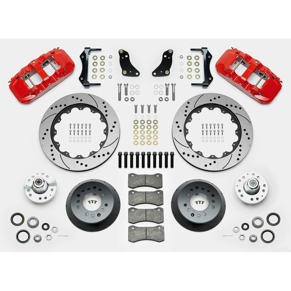 Wilwood 140-14839-DR AERO6 Big Brake Front Kit