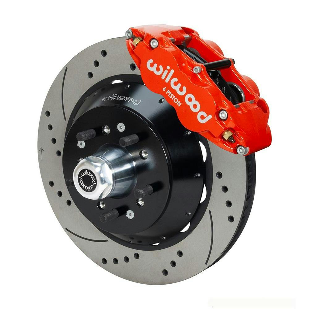 Wilwood 140-14841-DR Forged Narrow Superlite 6R Big Brake Front