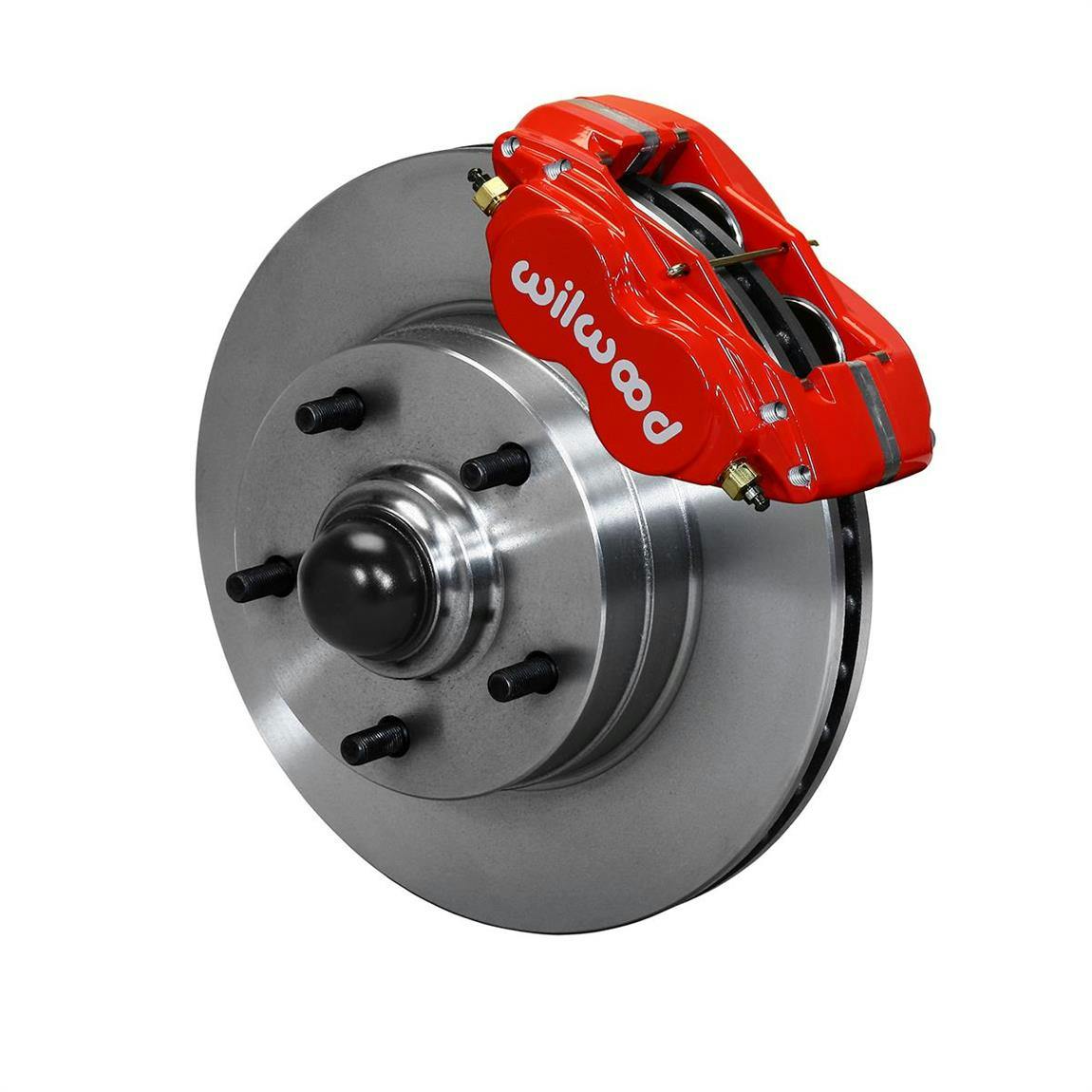 Wilwood 140-15272-R Classic Series Front Dynalite Brake Kit, Red