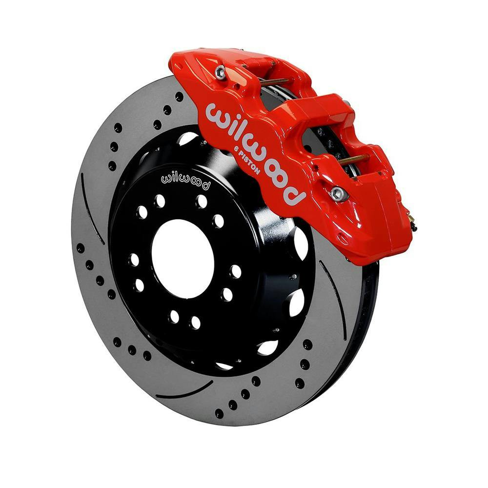 Wilwood 140-15305-DR Aero6  Front Brake Kit, 14 Inch, Drilled, C10/15