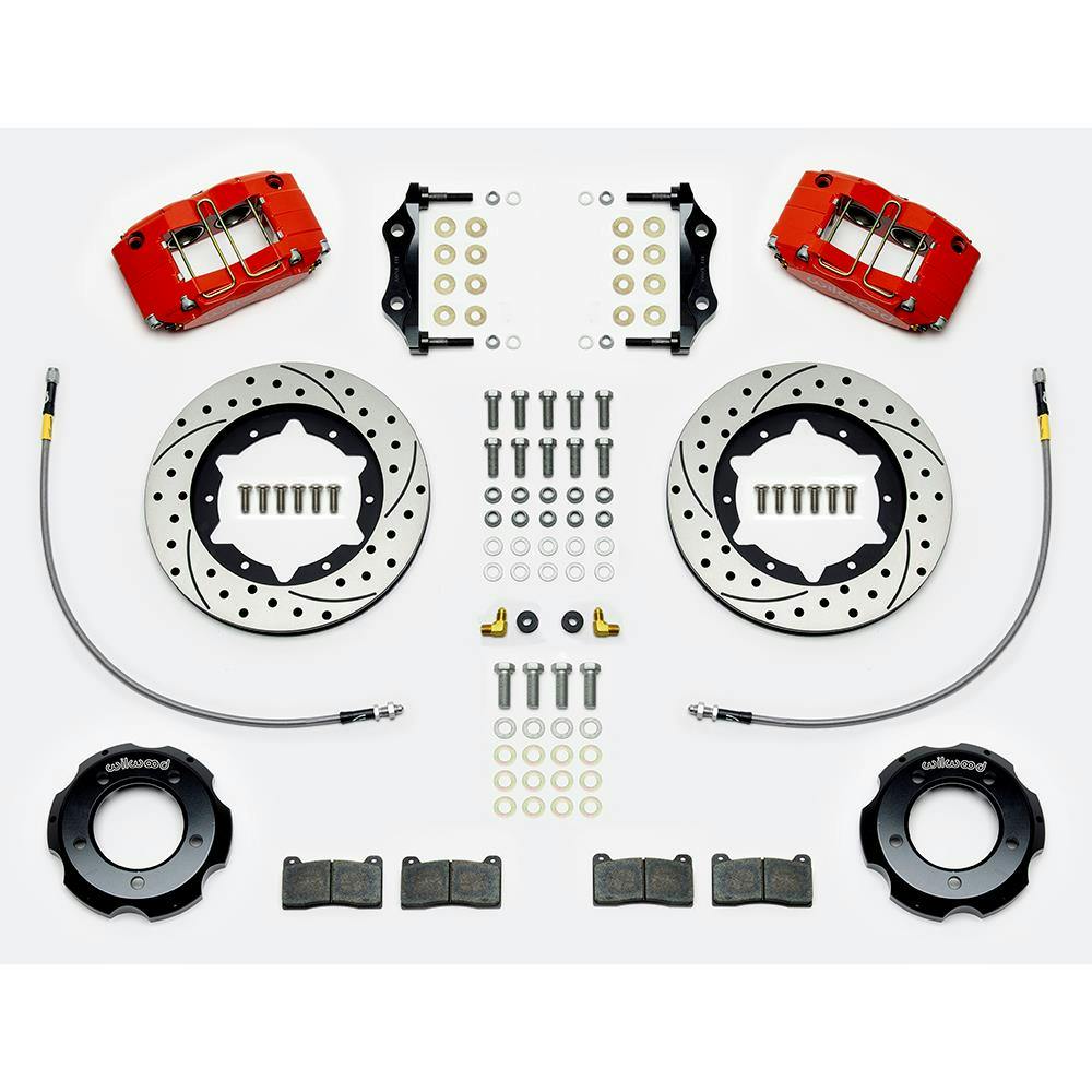 Wilwood 140-15395-DR Dynapro Radial Big Brake Front Kit, Hat