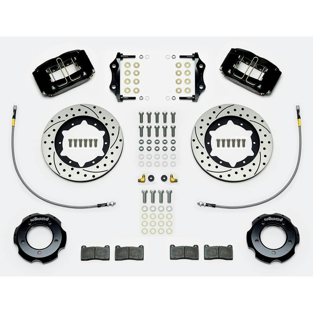 Wilwood 140-15395-D Dynapro Radial Big Brake Front Kit, Hat