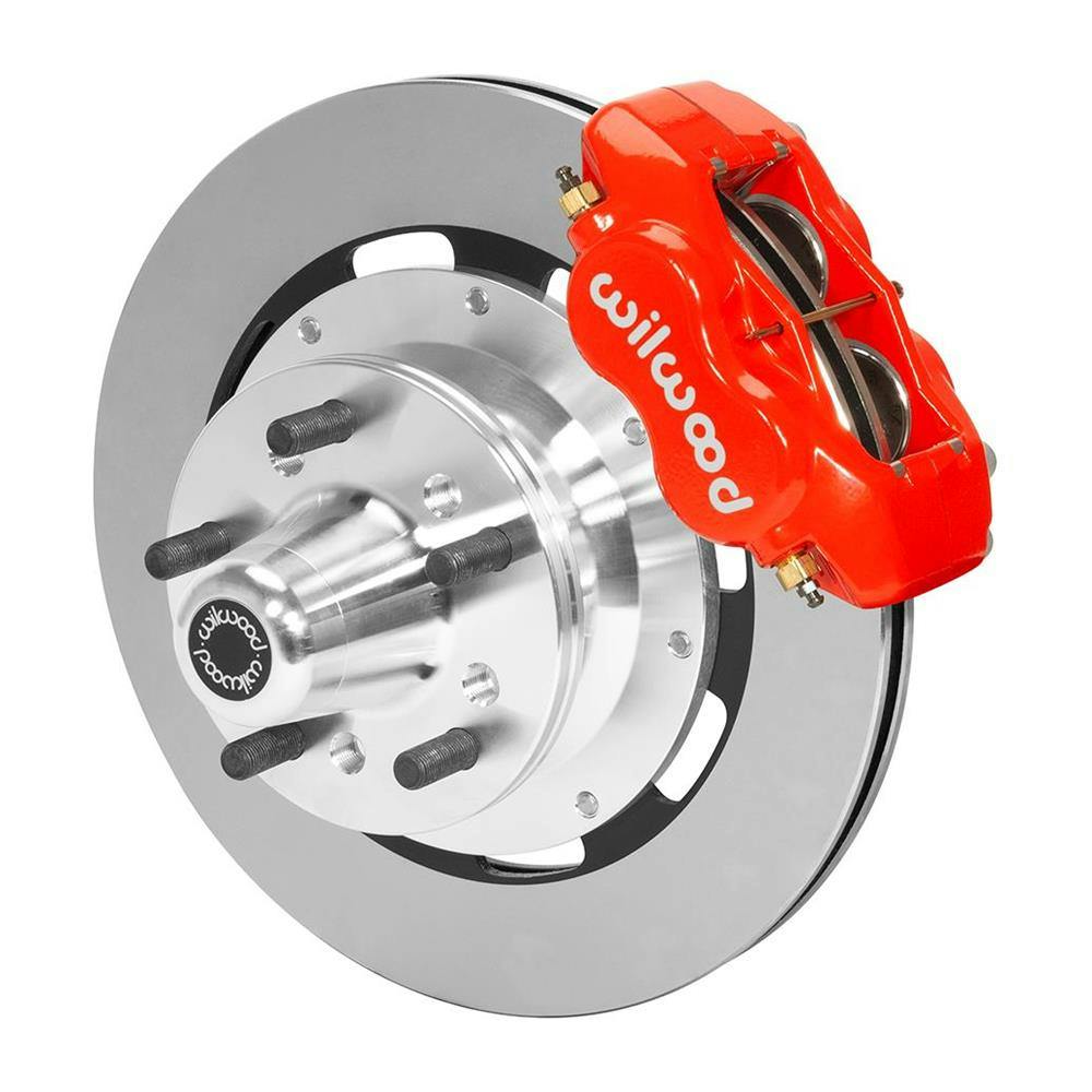 Wilwood 140-15461-R Forged Dynalite Big Brake Front Kit, Hub