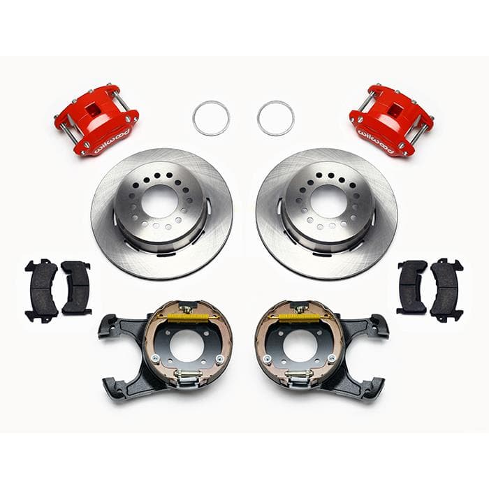 Wilwood 140-15641-R Red Powder Coat Rear Brake Kit