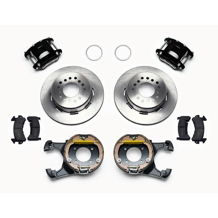 Wilwood 140-15641 Black D154 Pro-Series Rear Brake Kit