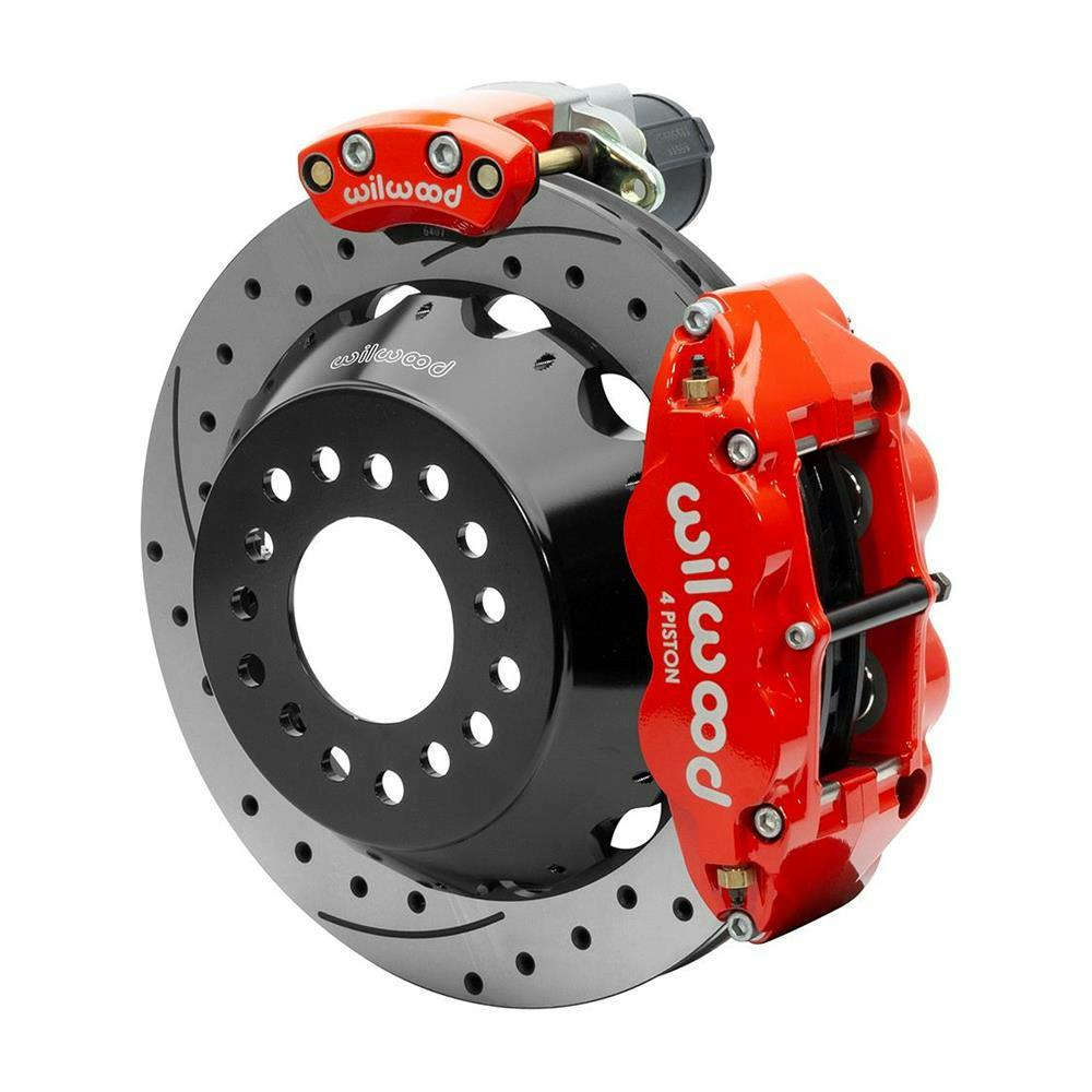 Wilwood 140-15844-DR Superlite 4R Big Rear Brake Kit, Big Ford