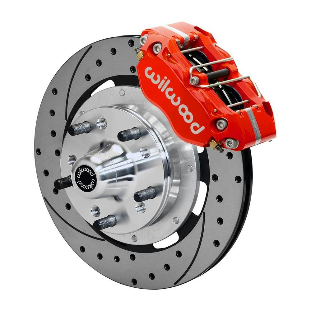 Wilwood 140-15909-DR AFX Front Brake Kit 11.75 Inch Drilled Rotor