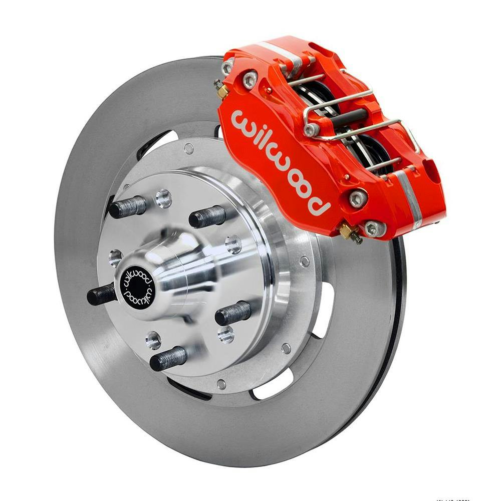 Wilwood 140-15909-R AFX Front Brake Kit, 11.75 Inch Rotor, Red