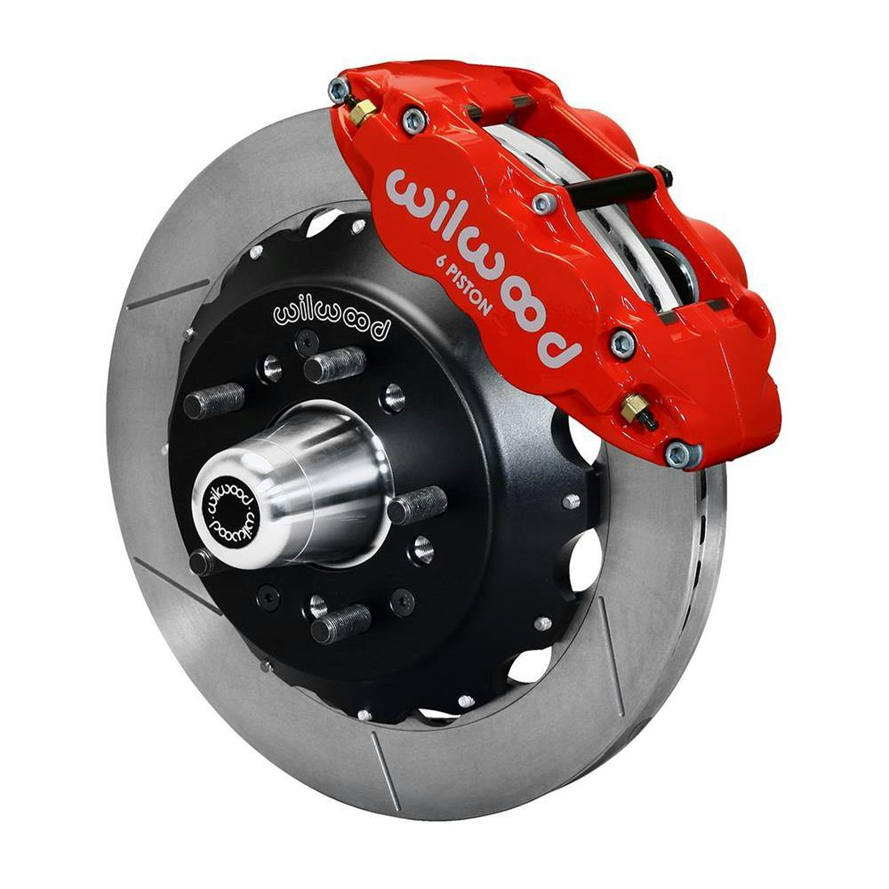 Wilwood 140-15910-R AFX Front Brake Kit, 12.88 Inch Rotor, Red
