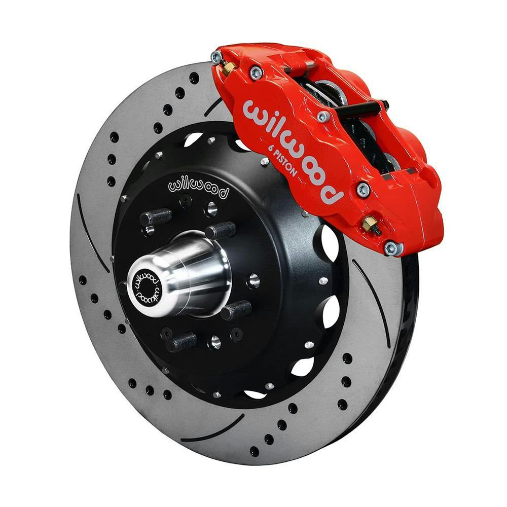 Wilwood 140-15911-DR AFX Front Brake Kit, 14 Inch Drilled Rotor