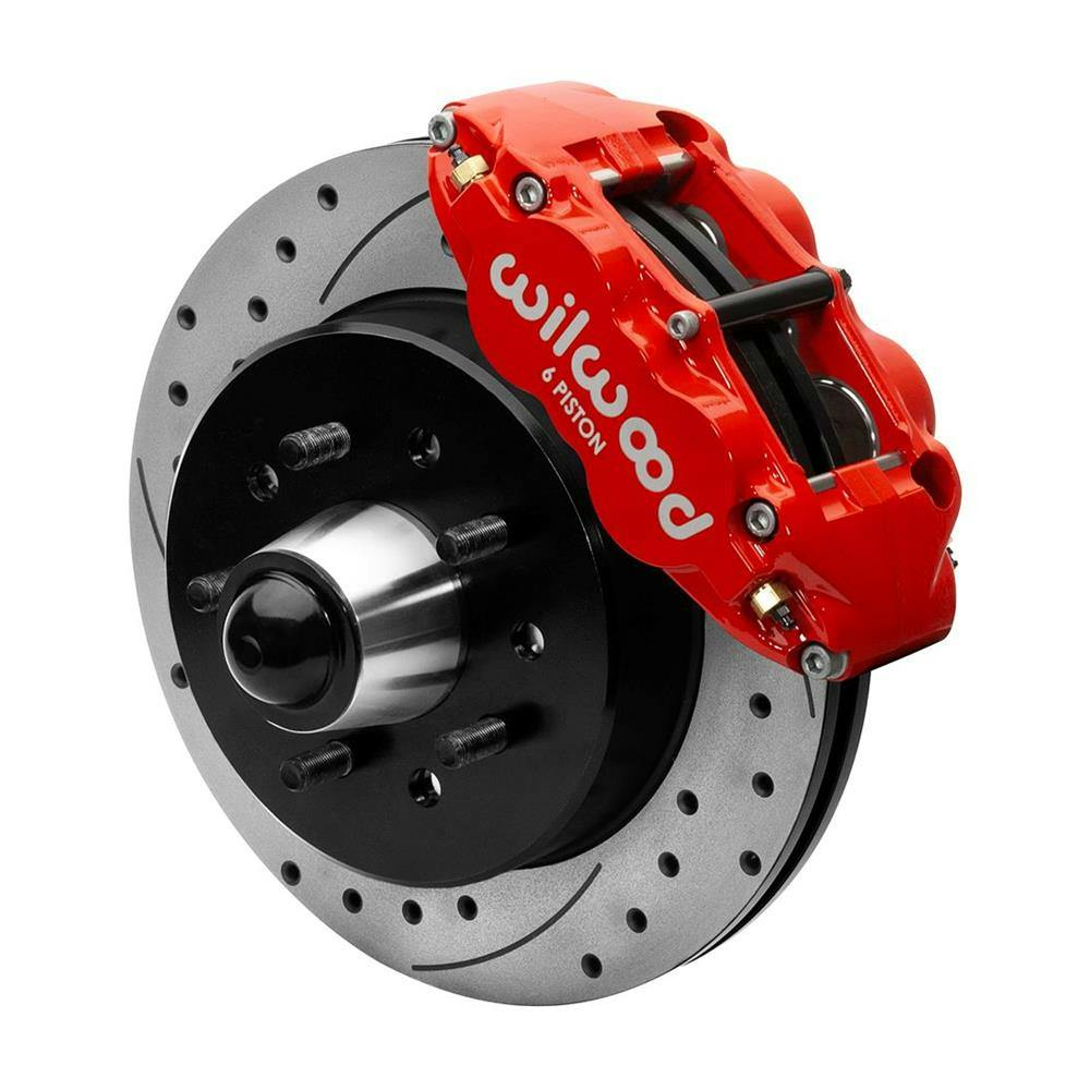 Wilwood 140-15940-DR Forged Narrow Superlite 6R Front Brake Kit