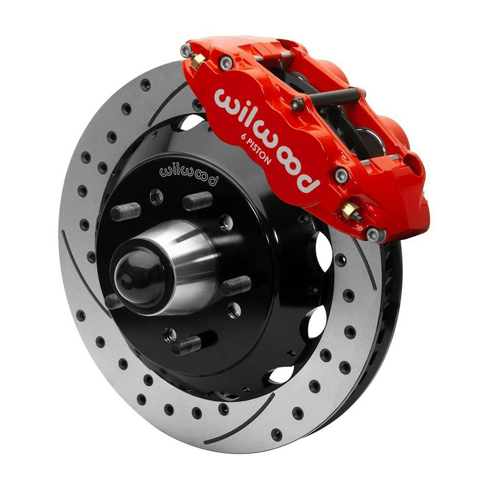Wilwood 140-15941-DR Forged Narrow Superlite 6R Front Brake Kit