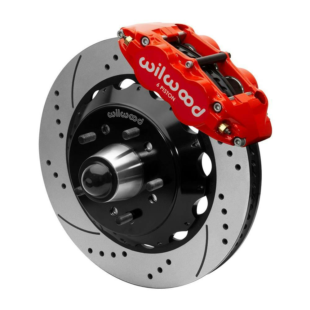 Wilwood 140-15942-DR Forged Narrow Superlite 6R Front Brake Kit