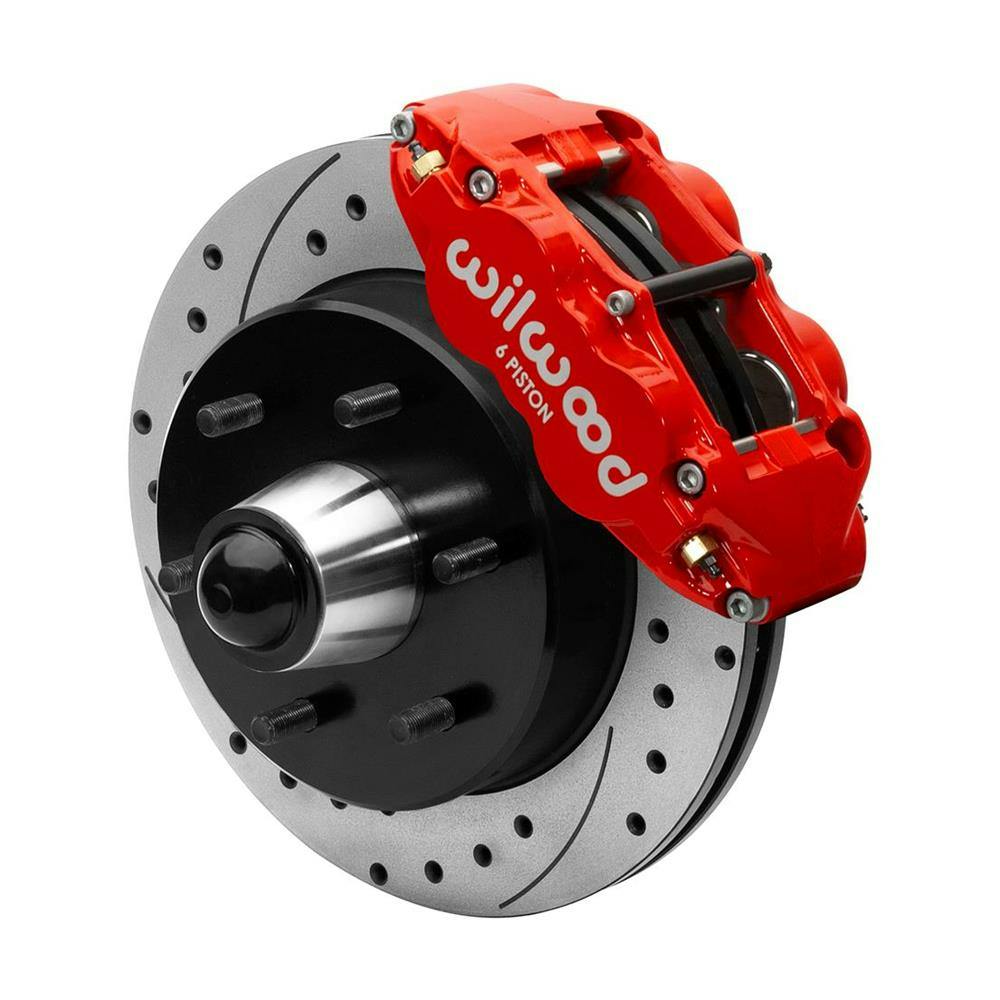 Wilwood 140-15944-DR Forged Narrow Superlite 6R Front Brake Kit