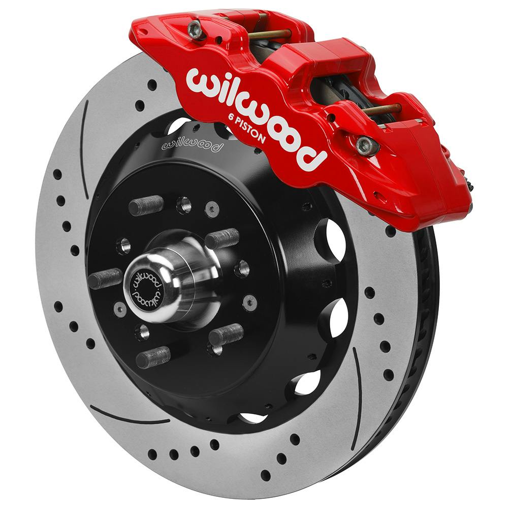 Wilwood 140-16209-DR GM Vehicles AERO6 Big Front Brake Kit