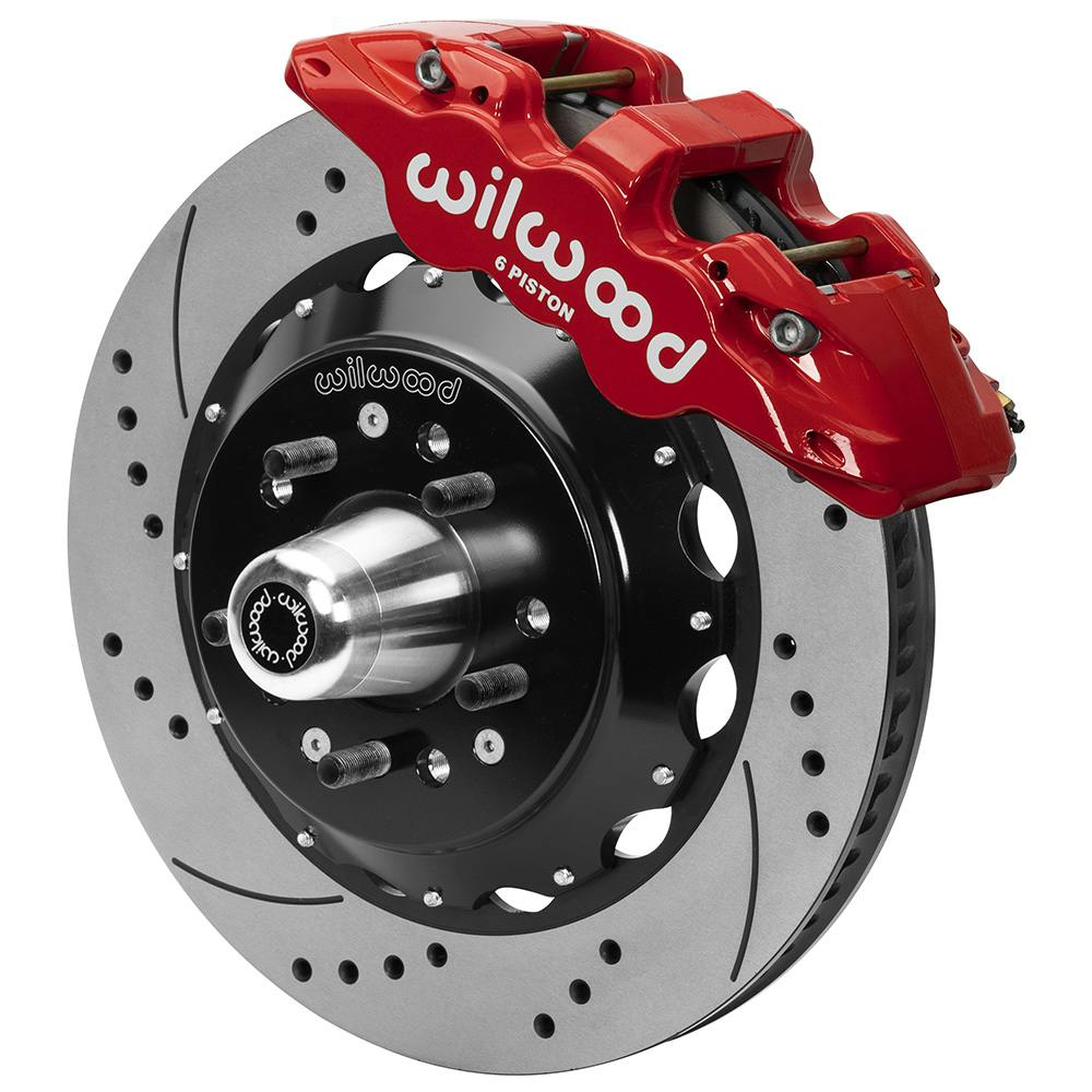 Wilwood 140-16246-DR GM Vehicles AERO6 Big Front Brake Kit