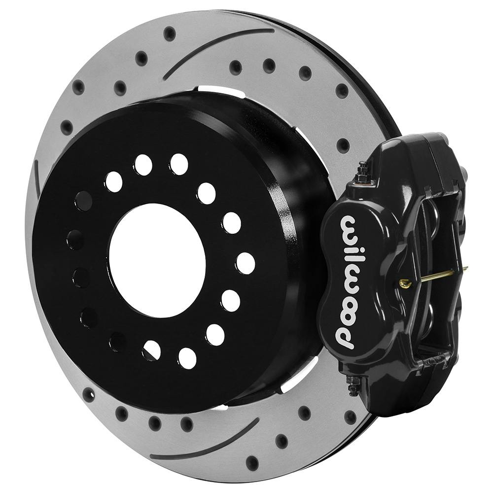 Wilwood 140-16407-D Explorer Rear Brake Kit, Drill, Black, 12.19