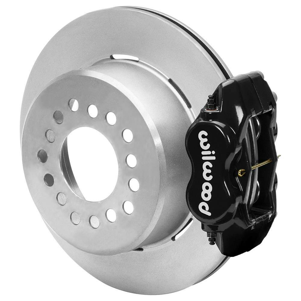Wilwood 140-16407 Explorer Rear Brake Kit, Undrill, Black, 12.19