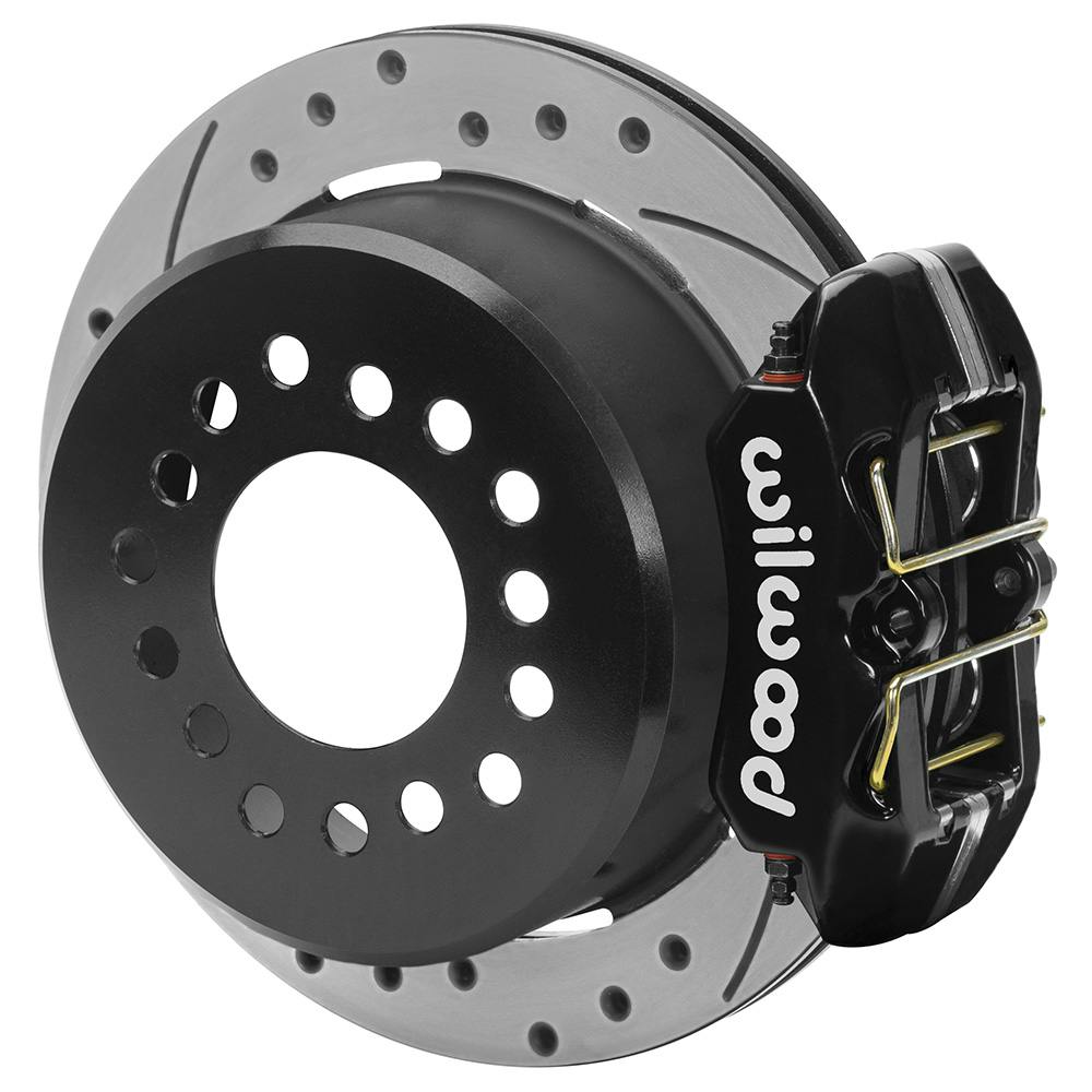 Wilwood 140-16444-D Chevy S10 Brake Kit, Drilled, Black, 11 Inch