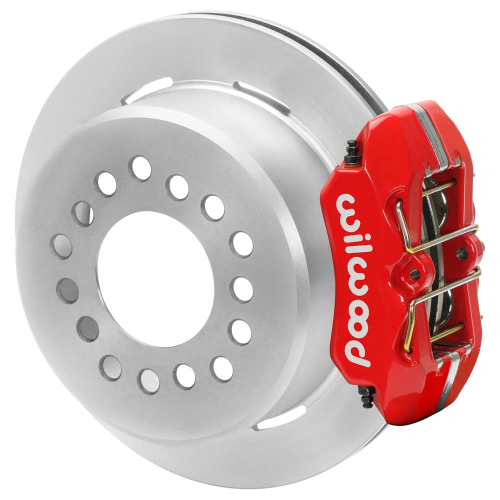 Wilwood 140-16988-R Dynapro Low-Profile Rear Parking Brakes, Red