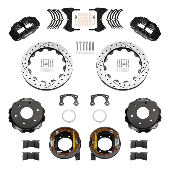 Wilwood 140-18151-D Forged Superlite Big Rear Parking Brake Kit