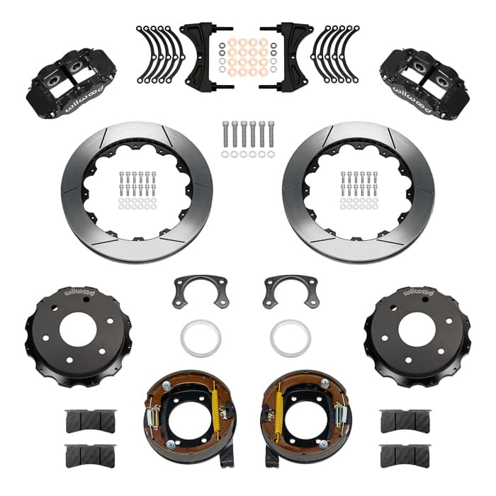Wilwood 140-18151 Forged Superlite 4R Big Rear Parking Brake Kit