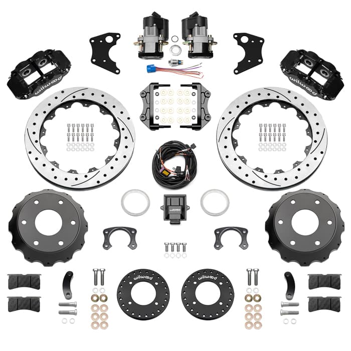 Wilwood 140-18152-D Forged Superlite Big Rear Parking Brake Kit