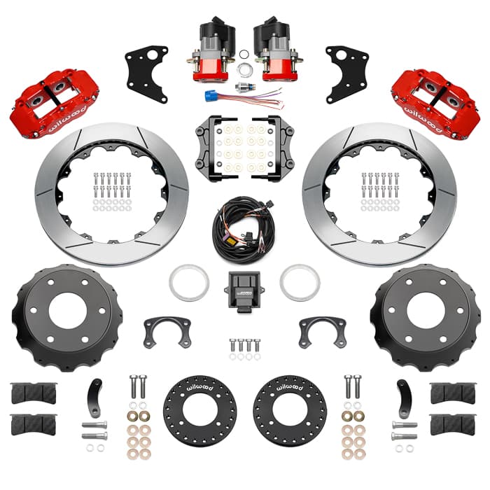 Wilwood 140-18152-R Forged Superlite Big Rear Parking Brake Kit