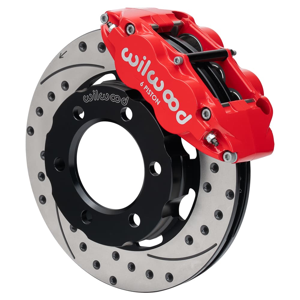 Wilwood 140-18154-DR Forged Superlite 6R Big Front Brake Kit