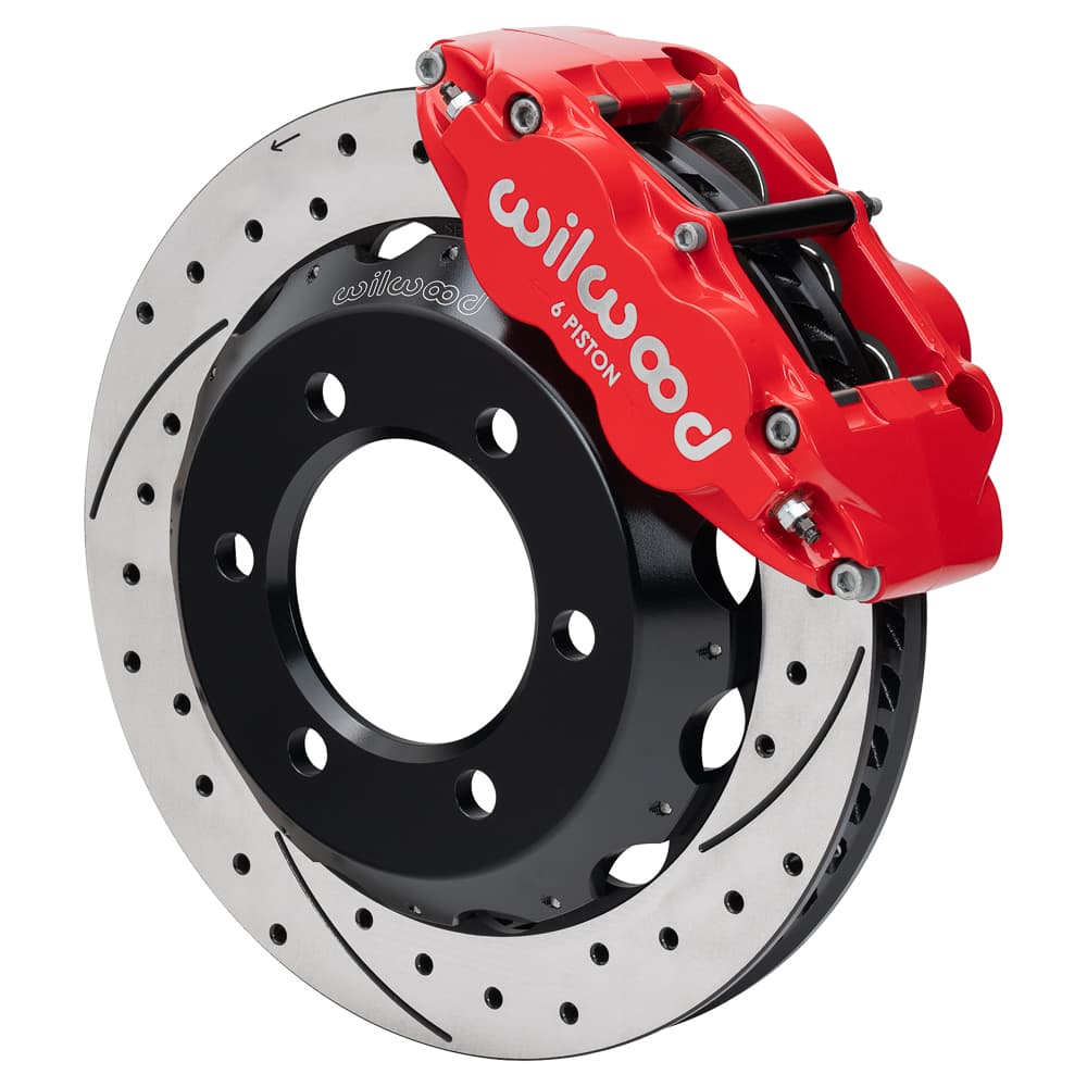 Wilwood 140-18155-DR Forged Superlite 6R Big Front Brake Kit