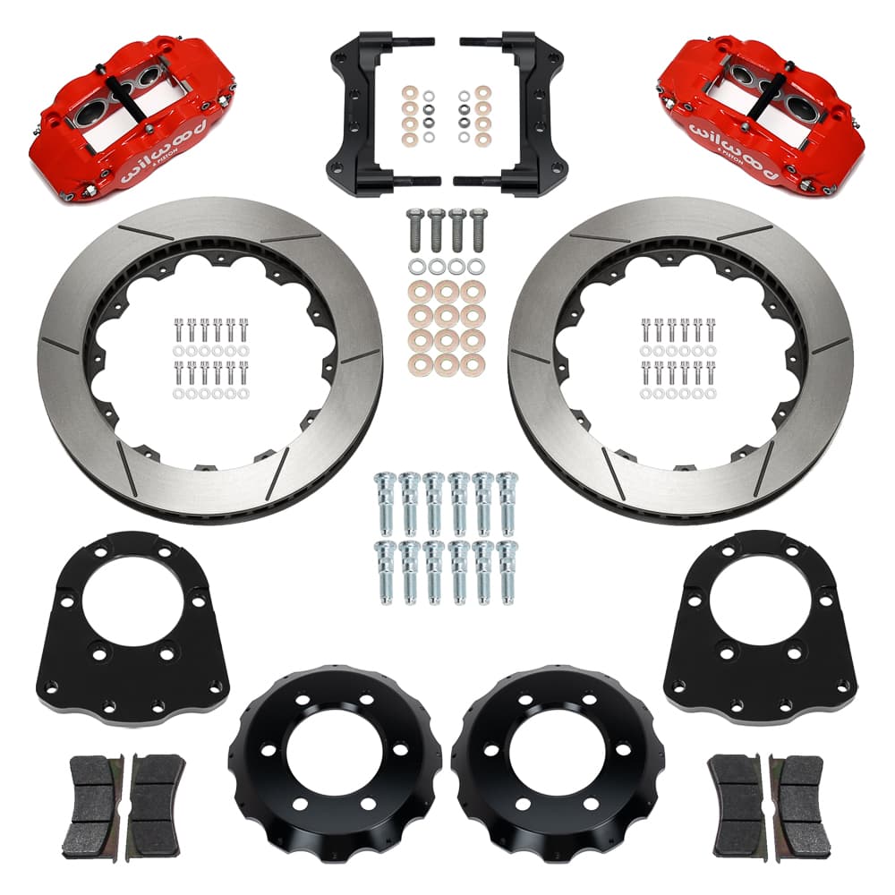 Wilwood 140-18155-R Forged Superlite 6R Big Front Brake Kit