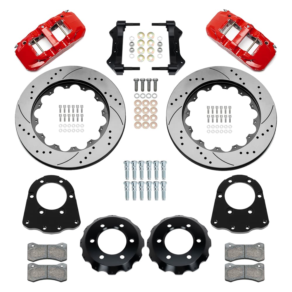 Wilwood 140-18156-DR AERO6 Big Brake Front Brake Kit