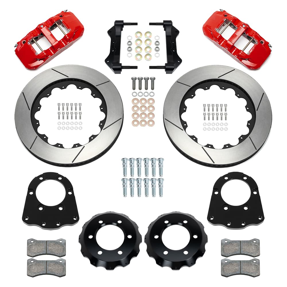 Wilwood 140-18156-R AERO6 Big Brake Front Brake Kit