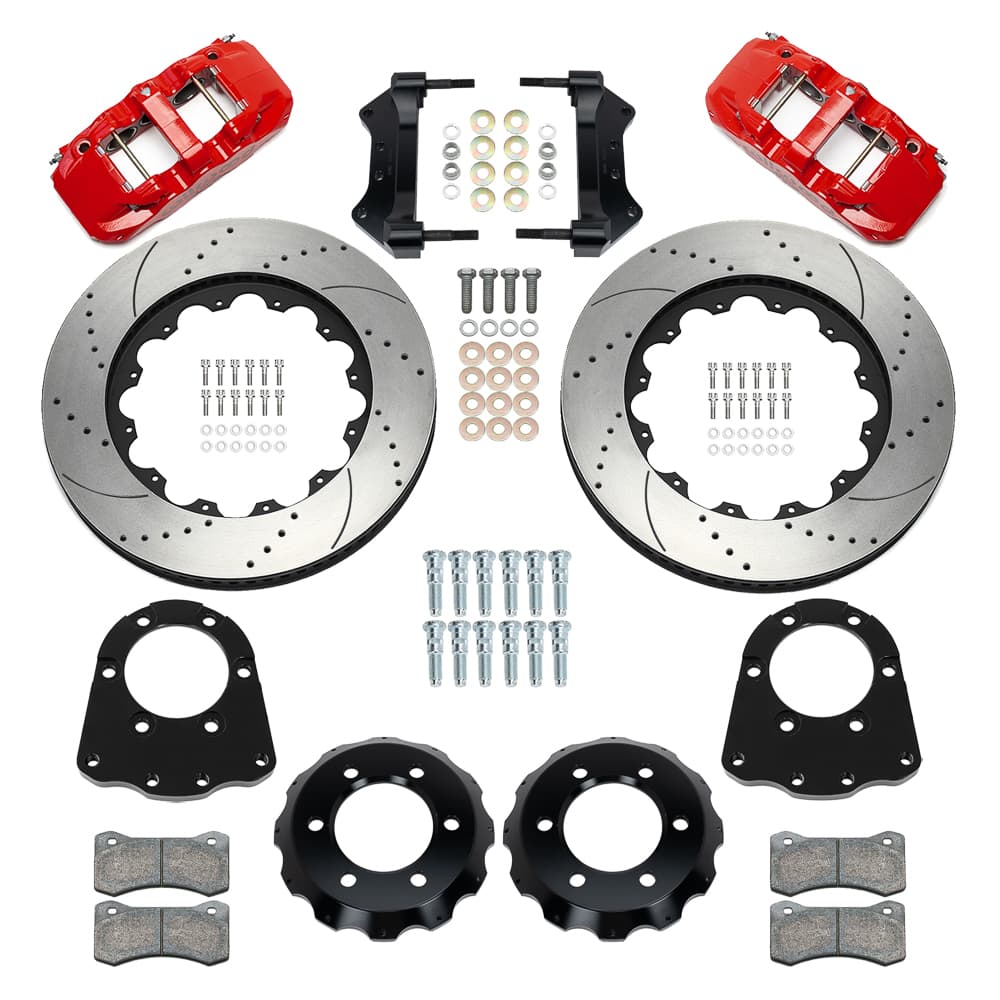 Wilwood 140-18157-DR AERO6 Big Brake Front Brake Kit