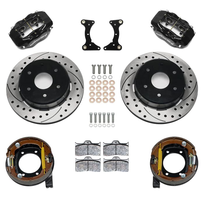 Wilwood 140-18158-D Forged Dynalite Rear Parking Brake Kit