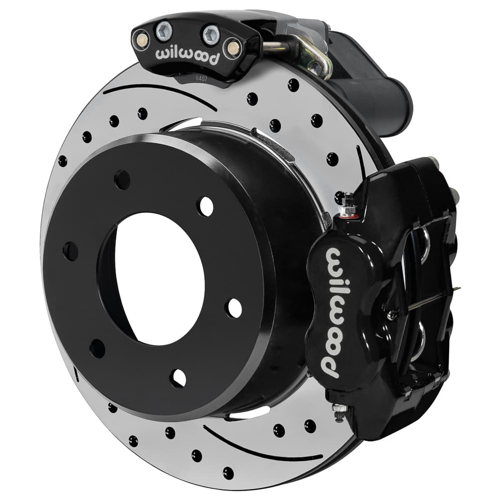 Wilwood 140-18159-D Forged Dynalite Rear Elect. Parking Brake Kit