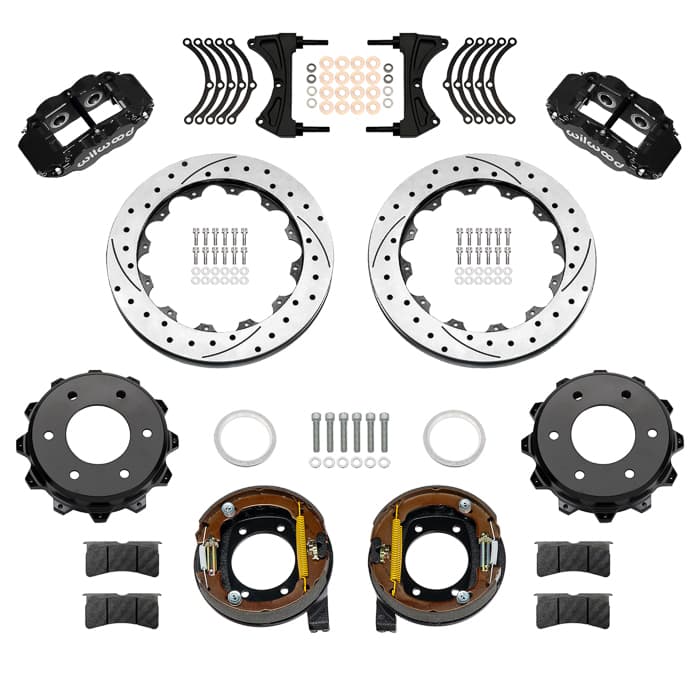 Wilwood 140-18160-D Forged Superlite Big Rear Parking Brake Kit