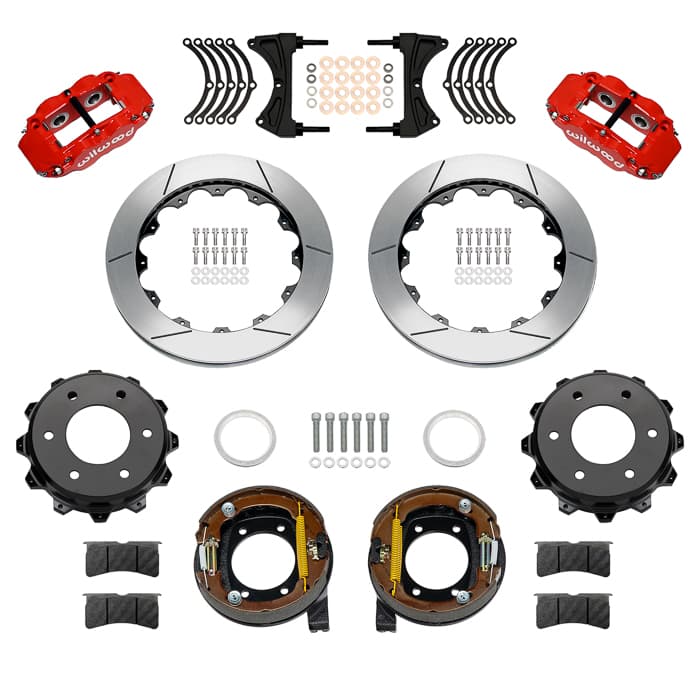 Wilwood 140-18160-R Forged Superlite Big Rear Parking Brake Kit
