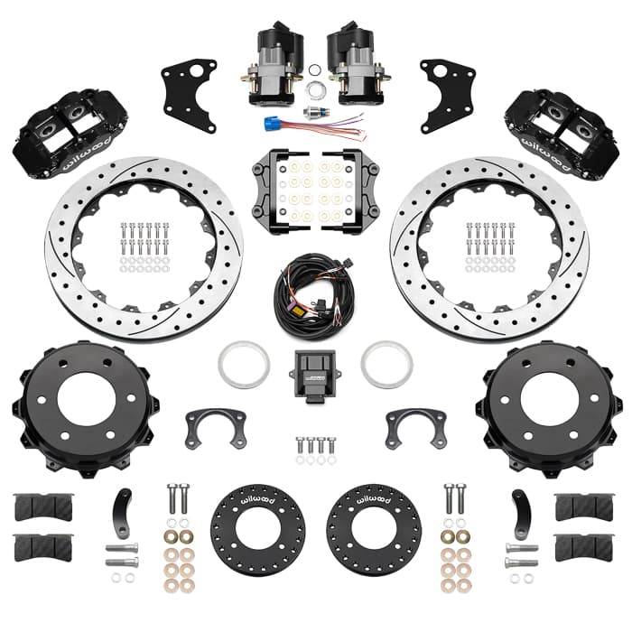 Wilwood 140-18161-D Forged Superlite Big Rear Parking Brake Kit