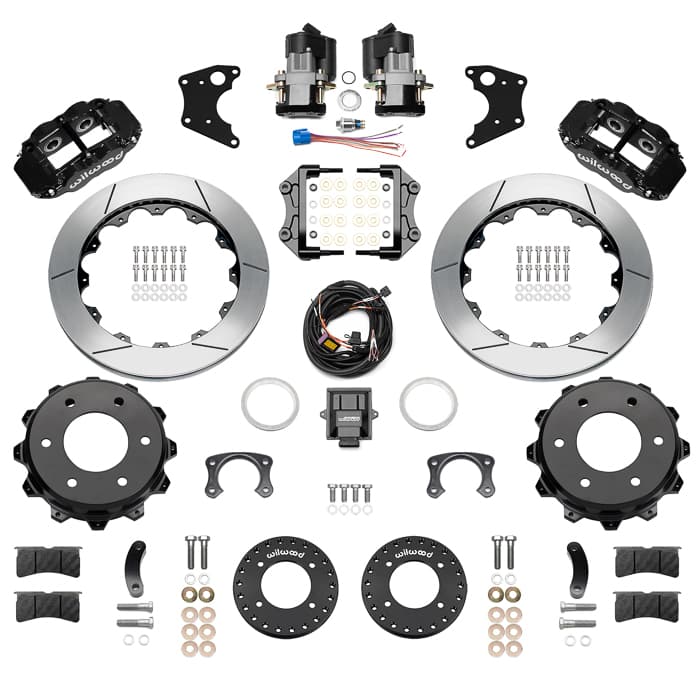 Wilwood 140-18161 Forged Superlite 4R Big Rear Parking Brake Kit