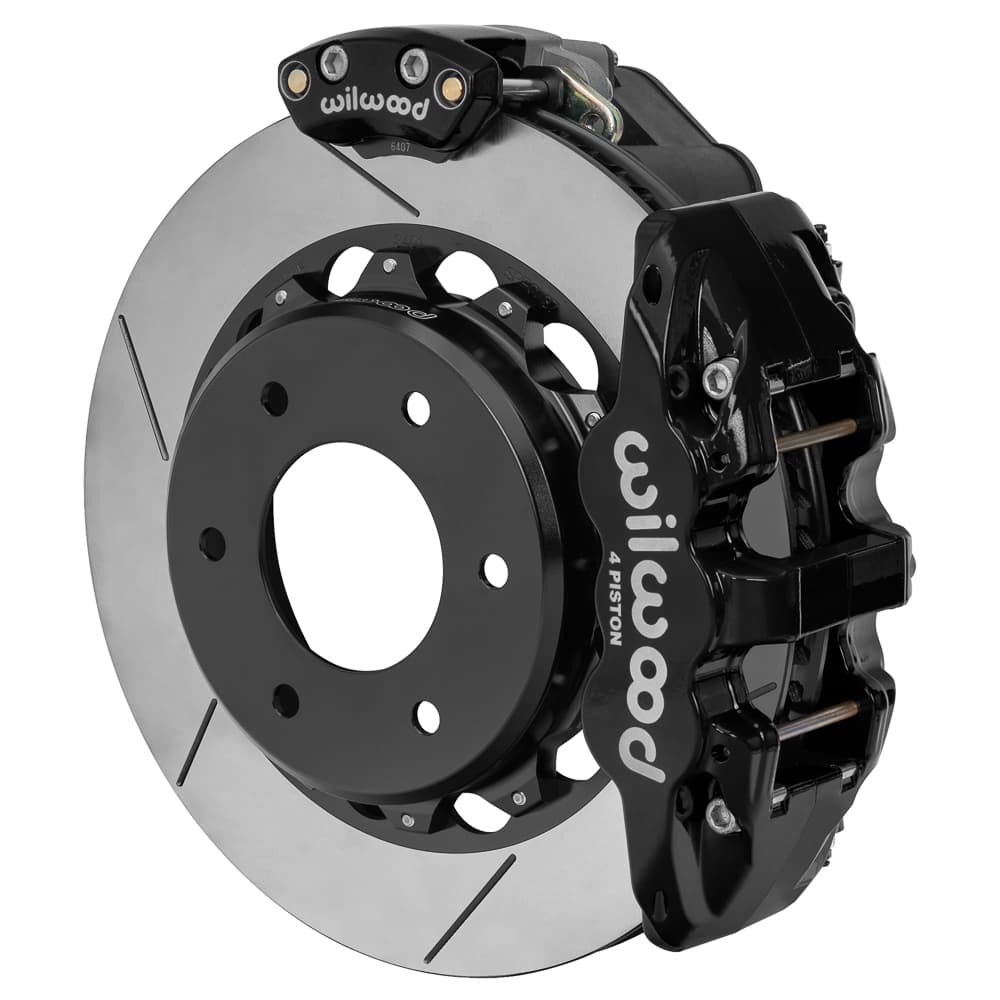 Wilwood 140-18163 AERO4 Big Rear Electronic Parking Brake Kit
