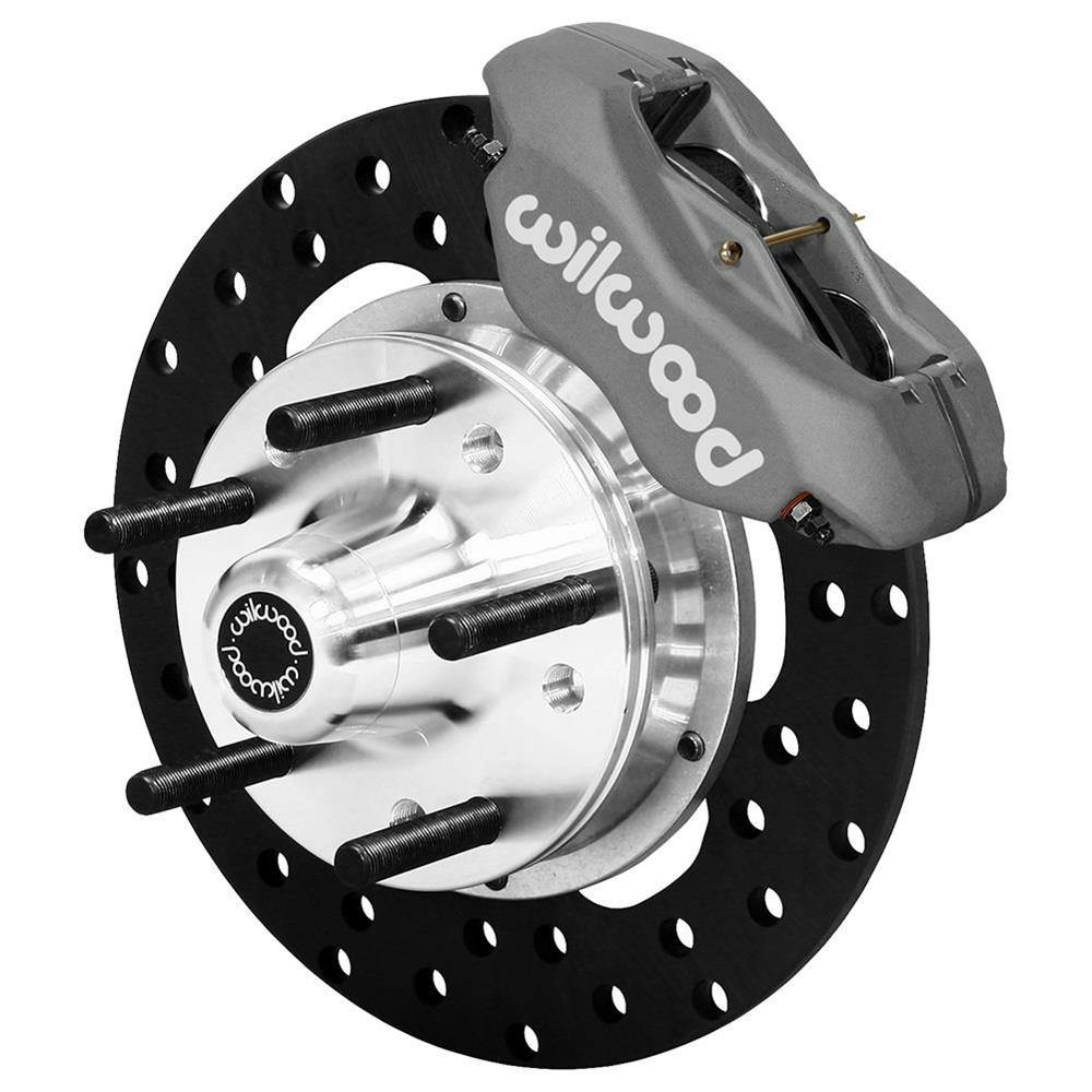 Wilwood 140-4307-BD FDL Front Drag Disc Brake Kit, 65-70 Ford/Mercury
