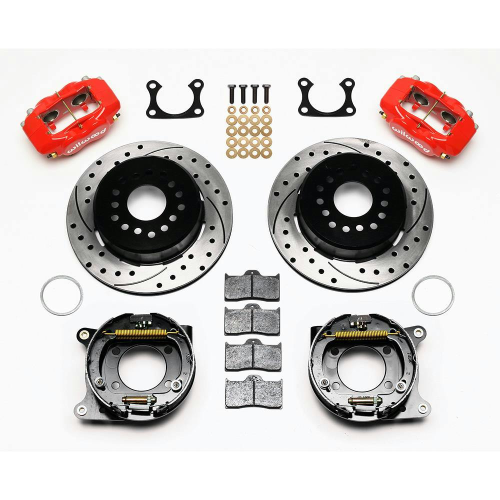 Wilwood 140-7139-DR FDLI Rear Brake Kit, Big Ford 2.36 Off